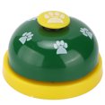 thumbnail image 1 of Pet Training Bells, Puppy Training Bell Dog Buttons For Communication  For Dog Cat For Home Pet Shop Yellow Base And Green Cover, 1 of 8