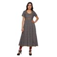 thumbnail image 1 of Moomaya Robe Kurti Longue Indienne Imprimée en Coton Tunique Robes pour Femmes, 1 of 6