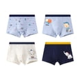 thumbnail image 1 of MIASHUI Boxeurs pour Garçons sous-Vêtements Mignons Dessin Animé Culottes en Coton Lot de 4,110, 1 of 3
