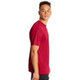 thumbnail image 2 of Hanes Cool DRI TAGLESS Men`s T-Shirt, L, Deep Red, 2 of 3