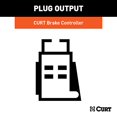 thumbnail image 4 of Curt Hitch 51332 Trailer Brake System Connector/ Harness  Compatible With Any Curt Trailer Brake Control; Direct Plug-In; 2 Plug Style; Bagged, 4 of 5