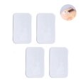 thumbnail image 1 of 4 Pcs Silicone Transparent Faux Coussinets de Support de Cils pour les Outils d'Extension de Cils 11 x 5,5 Cm, Transparent, 1 of 4
