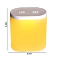 thumbnail image 3 of SuoKom Humidificateur de Chambre Réservoir d'Eau 500 ml - Humidificateur Adapté aux Chambres Familiales et aux Chambres de Bébé - Modes à Trois Vitesses Réglables, 3 of 9