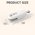 thumbnail image 3 of Oleegame 1PC Mini Snack Sealing Machine Small And Portable Home Sealing Device Plastic Bag Food Preservation Sealing Tool White, 3 of 9