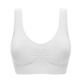 thumbnail image 1 of Cheers Brassiere Solid Color Seamless Women Pure Color All Match Bra for Yoga, 1 of 2