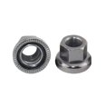 thumbnail image 2 of 1 Pair Bike Track Hub Axle Nut Fixed Gear for Bolt Screw Fastener Washer M10, 2 of 5