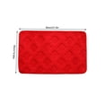 thumbnail image 3 of Thickened Absorbent Non-Slip Bathroom Rug Mat, Plush Polyester Floor Carpet for Toilet, Shower, and Bedroom Doorway, Machine Washable, 3 of 6