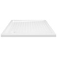 thumbnail image 2 of vidaXL Shower Base Tray with Dots White 80x80x4 cm ABS, 2 of 4