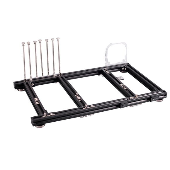 Aluminum Computer Case,DIY Open Frame Aluminum Computer Case ATX Case Tailored for Perfection