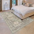 thumbnail image 4 of phonzenuo Area Rug Olive Charcoal 5X7, 4 of 7