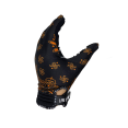 thumbnail image 2 of Gants de Vélo et de Mx à Motif Cachemire Noirs et Orange, 2 of 3