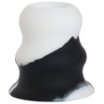 thumbnail image 2 of Grip-N-Rip Softball Bat Taper Grip - Hitting and Training Aid Durable Easy-On/Off - Black/White, 2 of 3