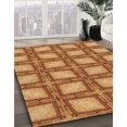 thumbnail image 3 of Ahgly Tapis Rectangulaire Lavable en Machine Intérieur Transitionnel Acajou Brun, 5 Pieds x 7 Pieds, 3 of 7