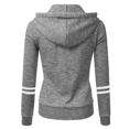 thumbnail image 1 of Pull d'Automne et d'Hiver pour Femmes Cardigan de Sport à Capuche avec Fermeture Éclair, 1 of 6