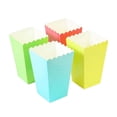 thumbnail image 4 of GOOHOCHY 8Pcs Popcorn Containers Wavy Edge Stripe Box for Kids and Movie Night, 4 of 7