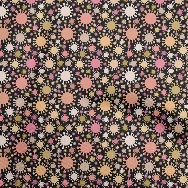 oneOone Rayon Gamboge Yellow Fabric Medical Craft Projects Decor Fabric Printed By The Yard 56 Inch Wide