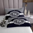 thumbnail image 3 of Erosebridal Retro Compass Bedspread Sets Queen Size, Nautical Theme Bed Set, 3pcs, 3 of 5
