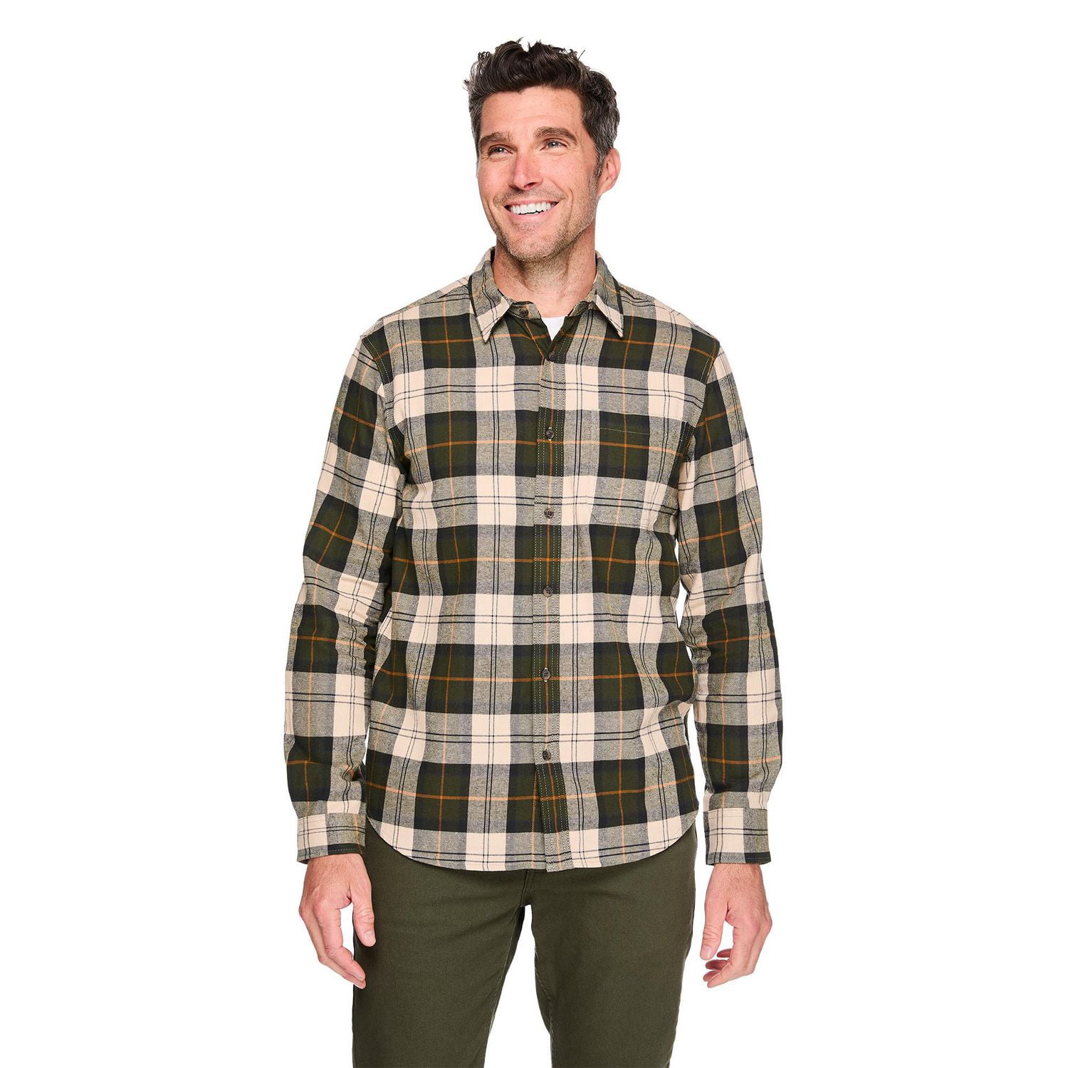 Chemise en flanelle George pour hommes