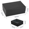 thumbnail image 2 of lionlar Card Storage Box Compartments Multiple Uses Black Grey, 2 of 8