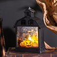 thumbnail image 2 of LED Halloween Bougie Décorative Lampe à Huile Poche Créative Rétro Lampe à Citrouille Décoration (Effrayant), 2 of 7
