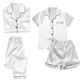 thumbnail image 1 of Pyjama pour Femmes Pyjama en Velours pour Femmes Ensemble de 4 Pcs Pyjama pour Femmes Pyjama Grande Taille pour Femmes Pyjama Décontracté Vêtements Femme Adulte Blanc Taille TG, 1 of 4