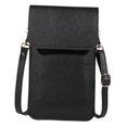 thumbnail image 4 of Petite Pochette Sac à Bandoulière pour Femmes Sac à Bandoulière Porte-Monnaie Support pour Dames Noir, 4 of 8