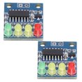 thumbnail image 2 of Module Indicateur de Niveau de Batterie, Panneau de Capacité des Batteries Haute Précision 4pcs LED 4 Phase pour DIY, 2 of 8