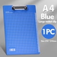 thumbnail image 2 of Dvruxg Clipboard, Creative Design Plastic Clipboard, Menu Folder, Writing Board Clip, Paper Pad for A4 and Letter Size Business, 2 of 5