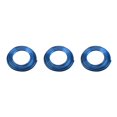 thumbnail image 4 of Transemion 5M Line Car Van Interior Decor Red Point Edge Gap Door Panel Molding N blue 3Set, 4 of 6