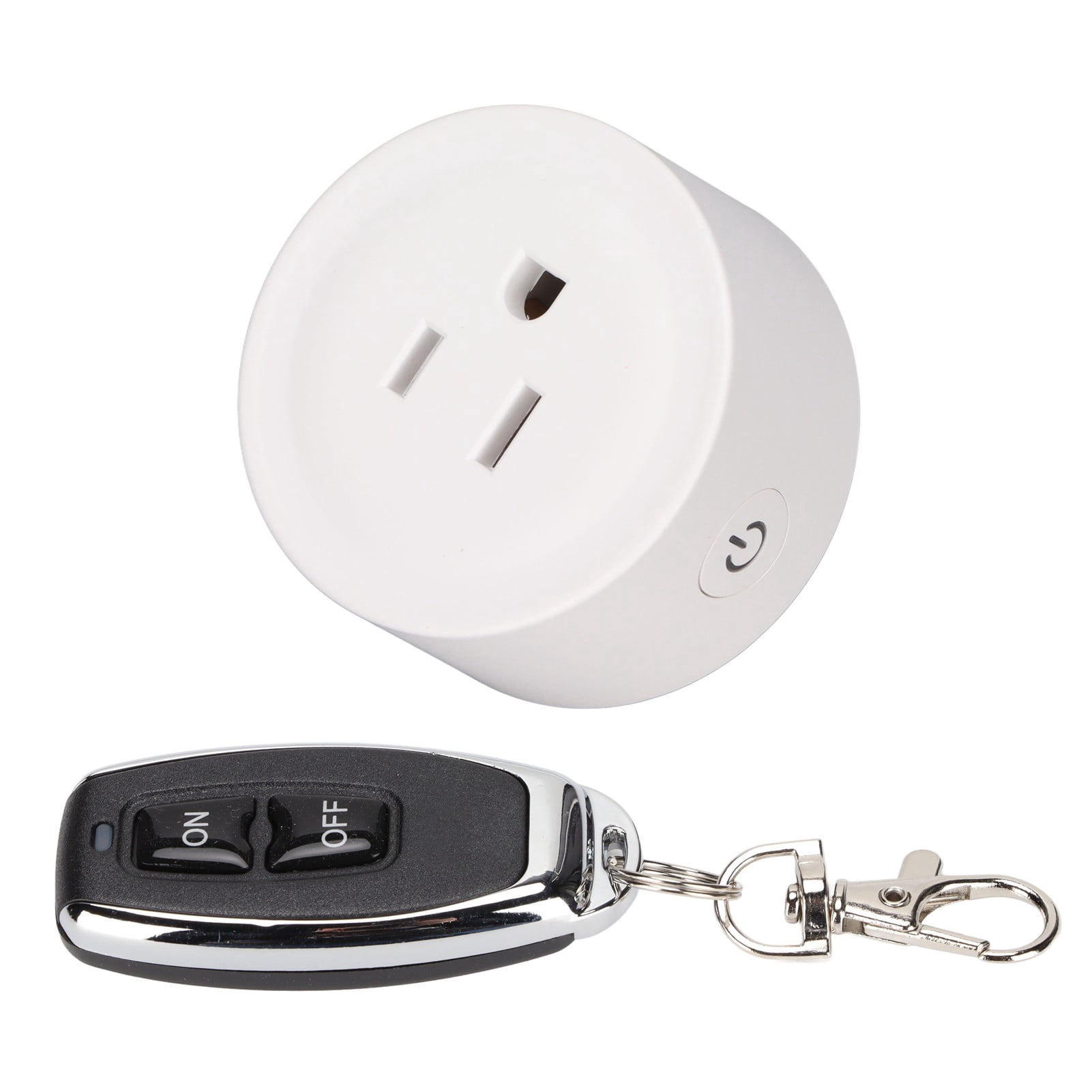 US Plug 100-240V, Safe To Operate Power Switch Easy To Set Up 433MHz Smart Plug Remote Control Wireless Remote Control Plug For Electrical Equipments