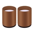 thumbnail image 2 of GROWTH TANK Furniture Risers Bed Riser Chair Leg Lifts Couch Lifter Round 4x5cm Brown Round 4cmx5cm Brown, 2 of 9