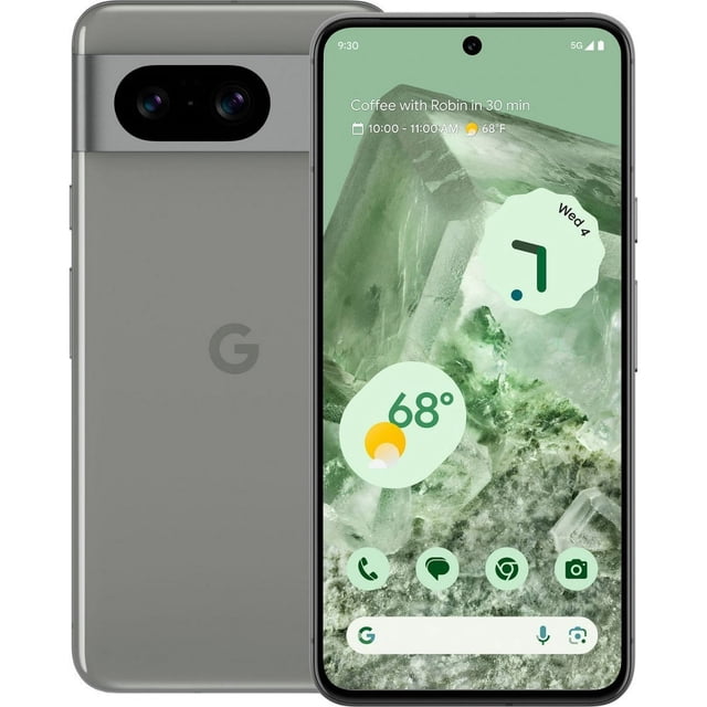Google Pixel 8 128 Go Téléphone Intelligent Déverrouillé Excellent État - Remis à Neuf Certifié