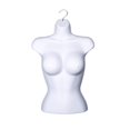 thumbnail image 1 of MERIGLARE Body Women Dress Form Big Chest Model Hanging Bra Half Body Dress Form white, 1 of 9