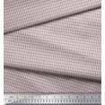 thumbnail image 3 of Soimoi Modal Satin Fabric Arrow Small Print Fabric by The Yard 42 Inch Wide, 3 of 3