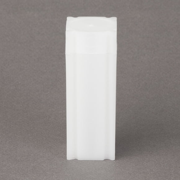 (100) Coinsafe Marque Carrée Plastique Blanc (Nickel) Supports de Rangement pour Pièces
