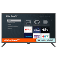 thumbnail image 1 of onn. 43" 4K UHD HDR Roku Smart TV (Model 100012584-CA-Black), 1 of 9