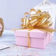 thumbnail image 3 of HLONK 10 PCS Large Pull Bow Gift Wrapping Bows  Pull Bow with Ribbon for Wedding Gift Baskets  Party Gift Wrap Bows  Presents Decorating Bows Blue, 3 of 6