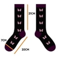 thumbnail image 3 of Women Winter Solid Thick Warm Socks Cozy Crew Socks, 3 of 4