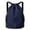 Navy Blue, variant on Qoosea Drawstring Backpack Waterproof String Gym Sports Bag with Shoe Compartment Side Mesh Pockets for Women Men