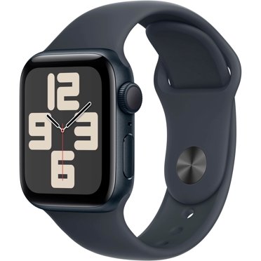 Refurbished Apple Watch SE (2022) 2nd Gen 40mm A2722 (GPS Only, No Cellular) Midnight (Grade B)