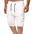 thumbnail image 3 of Diufon Men's Athletic Shorts Drawstring Waisted Outdoor Sport Shorts Spring Summer Hiking Shorts with Pockets, 3 of 5