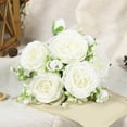 thumbnail image 1 of LSLJS Beautiful Artificial Silk Fake Flowers Wedding Valentines Bouquet Bridal Decor, Valentine's Day Decorations, 1 of 6