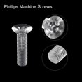 thumbnail image 4 of Unique Bargains M8x30mm Plastic Phillips Machine Screws, PC Flat Head Machine Bolts 10 Pack, 4 of 4