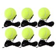 thumbnail image 1 of Set of 6 Tennis Balls with String Tennis Self-Study Training Ball Aids Tools, 1 of 7