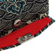thumbnail image 3 of Étui à Rouge à Lèvres Motif Broderie Rayée Rétro Portable Noir, 3 of 8