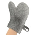 thumbnail image 3 of FONDOTIN 1Set Portable Felt Showering Hats And Gloves Perfect For Sauna And Swimming Activities, 3 of 5