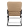 thumbnail image 5 of Portal Fauteuil Berçant Inclinable de Camping Pliant Plat Portable Grand pour l'Extérieur, Beige, 5 of 5
