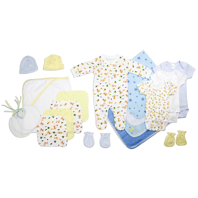 Bambini Newborn Baby Boy 20 Pc Layette Baby Shower Gift Set