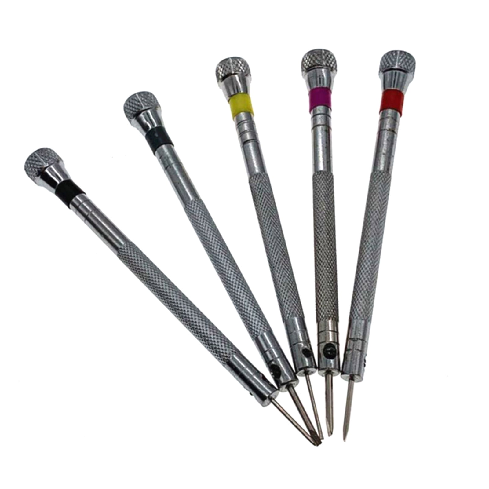 5Pcs Mini Screwdrivers with 5Pcs Screwdriver Heads Set Disassembly Tools for Mobile Phone/Laptop/Watch