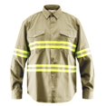 thumbnail image 1 of Premium High Visibility Hi Vis Reflective Safety Work Shirts - Full Sleeve, 1 of 2